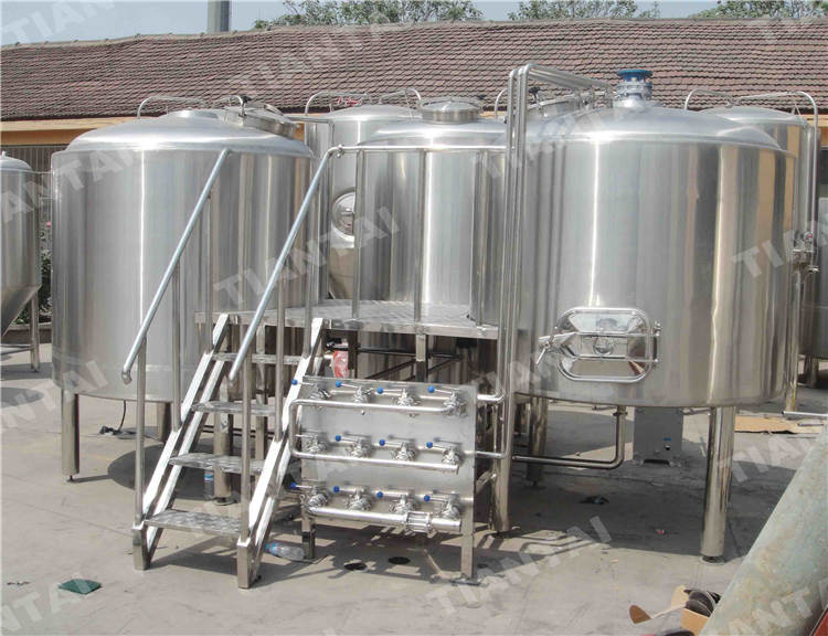 2000L stainless steel brewhouse